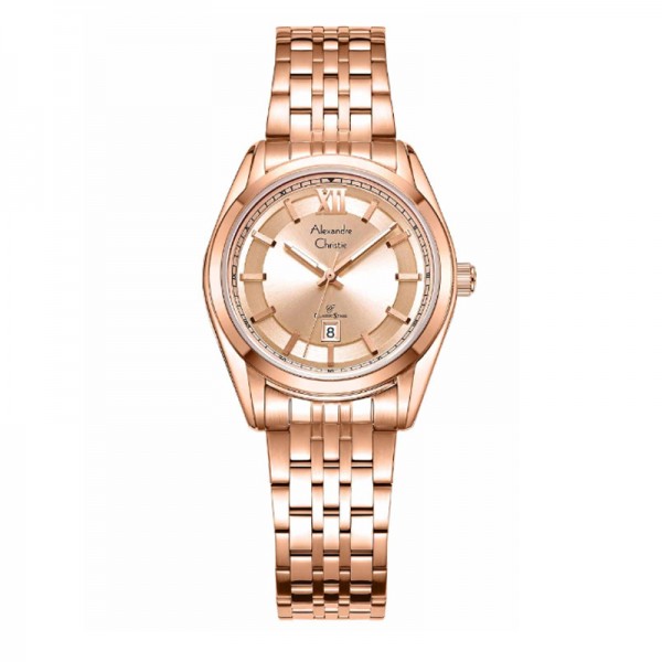 Alexandre Christie AC 8690 Full Rosegold Lady LDBRGLN